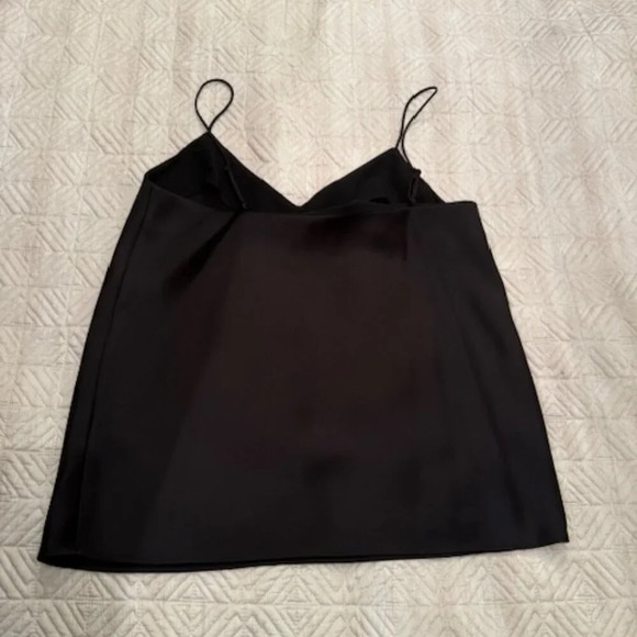 Black V-Neck  Camisole, Club Monaco, US S - Picture 4 of 5